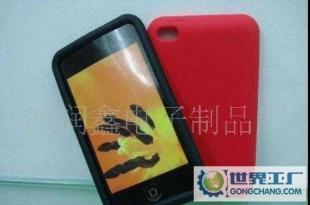 新款蘋果iTouch4皮革紋硅膠保護套_橡膠塑料_世界工廠網中國產品信息庫